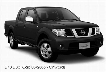 nissan navara d40 dual cab 05-